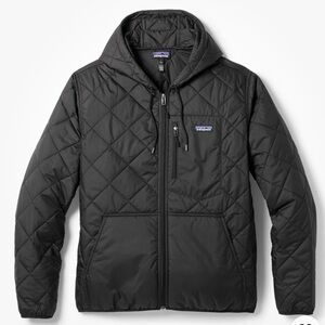 NWOT - Patagonia Men's Black Hooded Puffer Jacket / SMALL